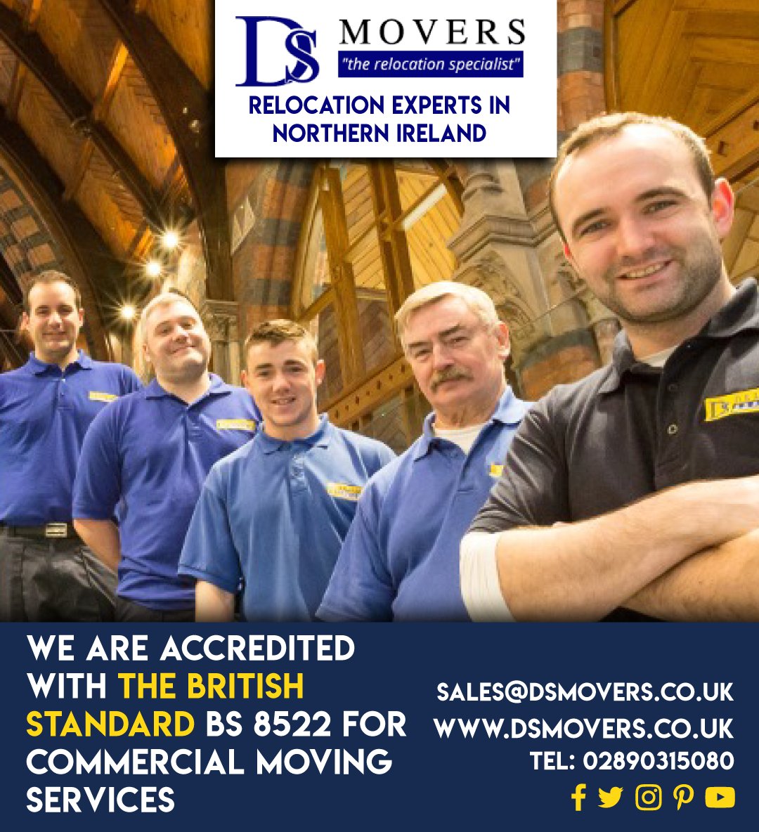 Del_Services's tweet photo. We are accredited with the British Standard BS 8522 for commercial moving services.
Call us on 02890315080.
Visit https://t.co/Iy65e0Kj0P.

#movers #hire #Commercial #storage #relocation #Belfast #Ireland #UK https://t.co/95E3zoR2GY