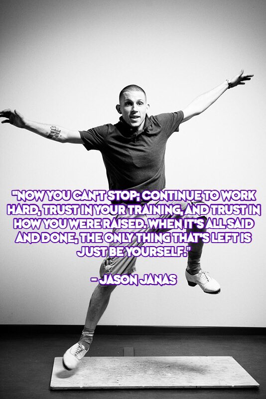 Some #MotivationalMusings for tap dancers everywhere from one of the best in the world, <a href="/jayjan300/">JayJan</a>.

#tapdance 💜