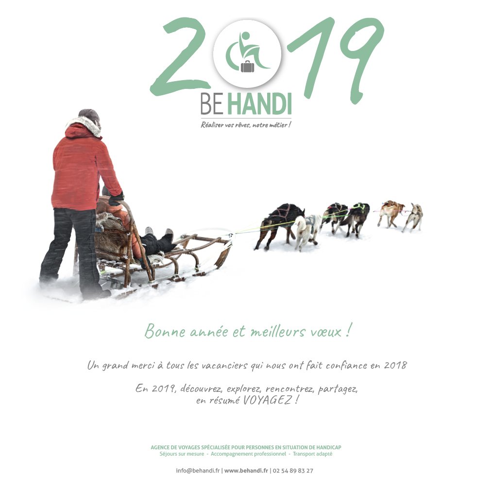be_handi's tweet image. Toute l'équipe Behandi vous souhaite une merveilleuse année.
Que 2019 soit votre année,
Que le bonheur soit votre allié,
Que le sourire soit votre invité,
Et que la joie embellisse vos journées.
A l'année prochaine pour de nouvelles aventures.