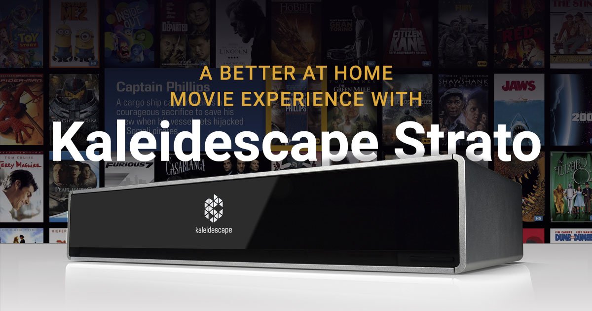 realmcontrol's tweet photo. The high-quality audio and video playback of the Kaleidescape Strato delivering the perfect combination of crispness, detail, color, and sound you’d expect from 4K Ultra HD &amp; HDR with the speed and ease of the Internet. https://t.co/B7hLHjjog5