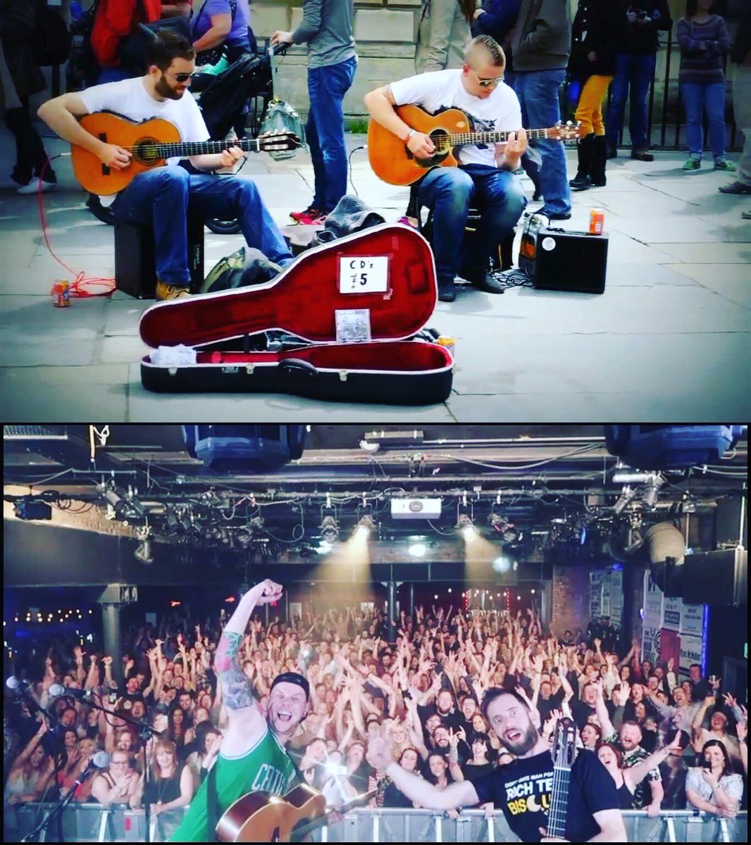 We started off as buskers almost 10 years ago. Today, being able to headline our own tour and spread our passion is an absolute dream. Believe in your ideas people, they may take you somewhere! Come and see us live in 2019 - tickets available at skiddle.com #showhawk