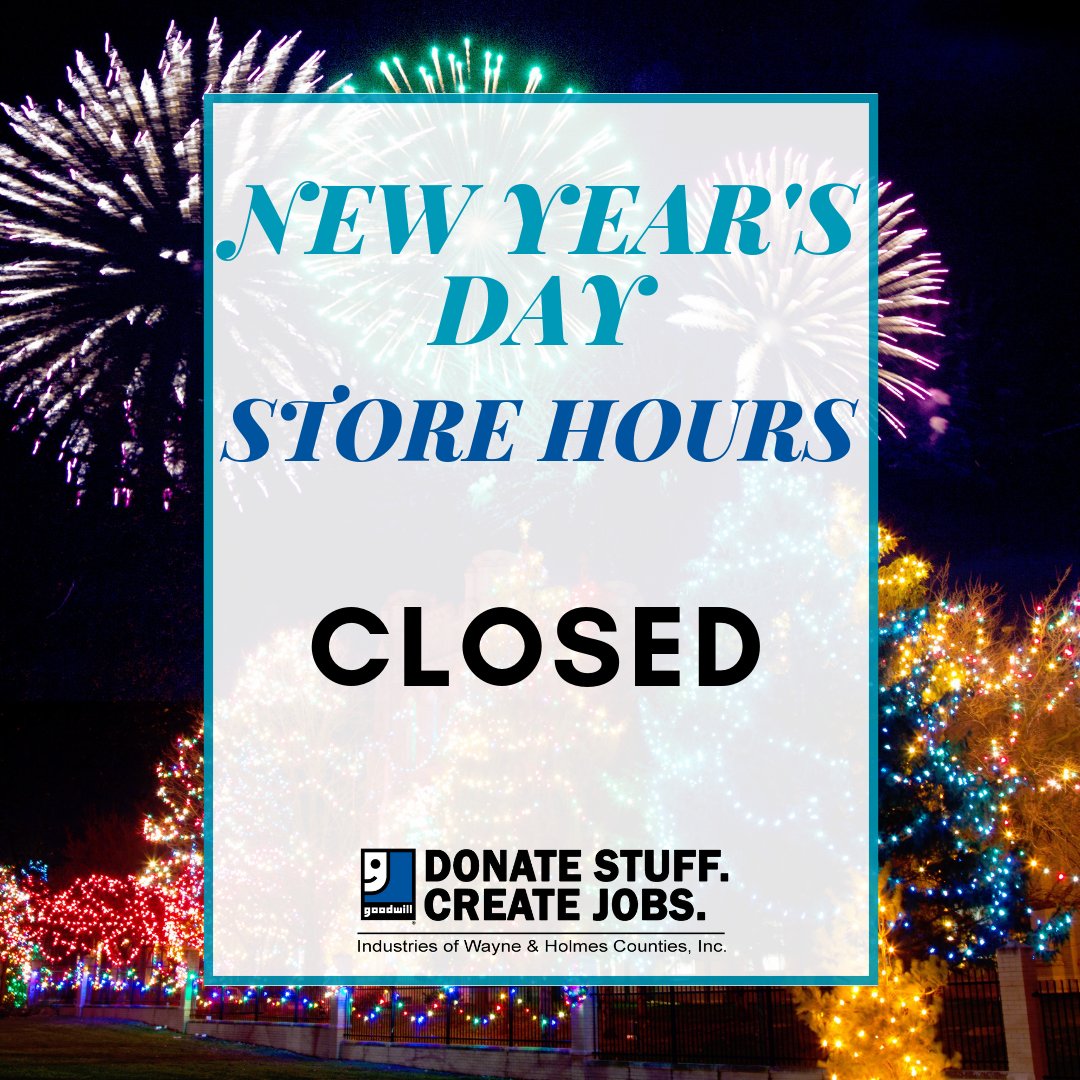 Thank you for all your support this past year.  We look forward to a wonderful 2019! #OutWithTheOldInWithTheNew