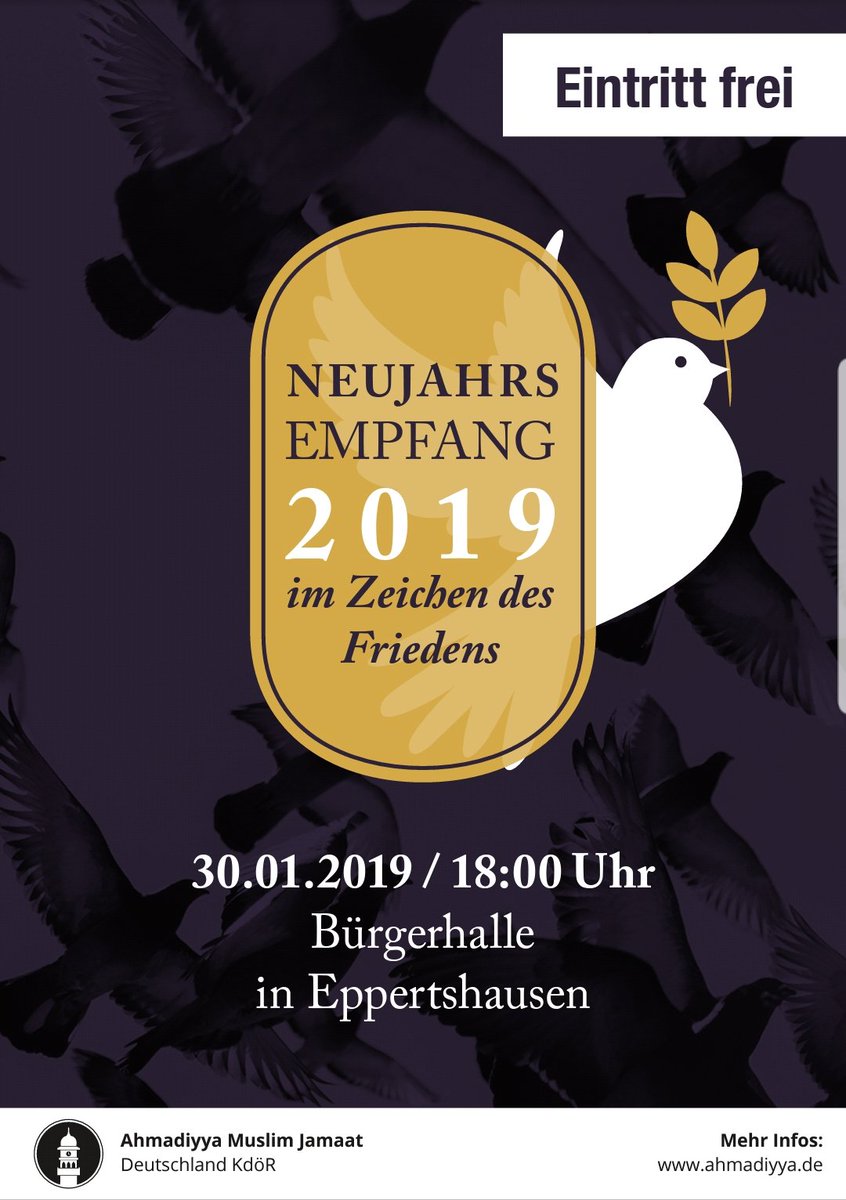 MKA_Ephausen's tweet photo. Neujahrsempfang Jamaat Eppertshausen
 #Eppertshausen, #MuslimefürFrieden 
# AhmadiyyaJugend
@KhuddamDE https://t.co/g7wfiEORfo