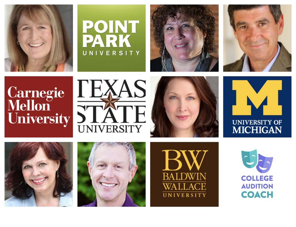 collegeaudcoach's tweet photo. More 2019 MASTER CLASSES added. Join us! @TxstMt @umichMT @BW_MusicTheatre @cmudrama @PointParkU #collegeauditions #collegeaudition #collegeauditioincoach #prescreenauditions #prescreens #moocrew2020
https://t.co/coJkHsUH8K https://t.co/qfcrZElhkV