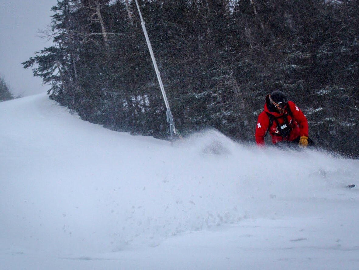 skiwildcat's tweet photo. Snow &amp; ropes falling! 3” of seemingly bottomless pow and we’ve been able to open more terrain. Come and get some! https://t.co/67C441VmEW