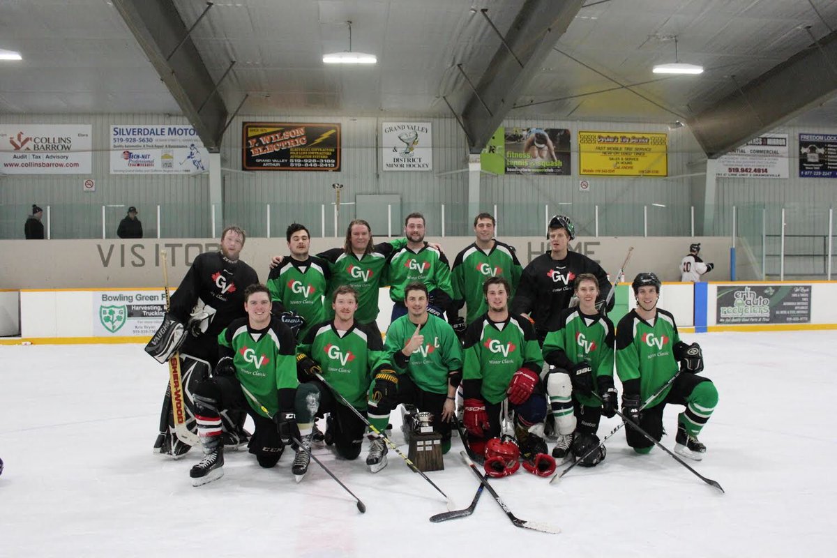 Team Tuckey wins this years #GVWinterClassic. Next year he looks to be the first in Classic history to complete the #ThreePeat