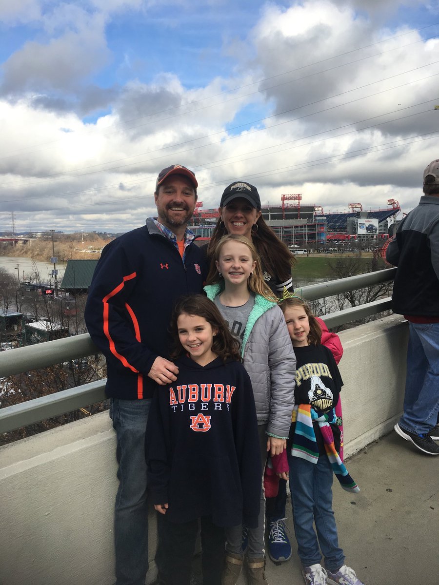 SharpHooch's tweet image. War Eagle and Boiler Up! Ready for the #MusicCityBowl