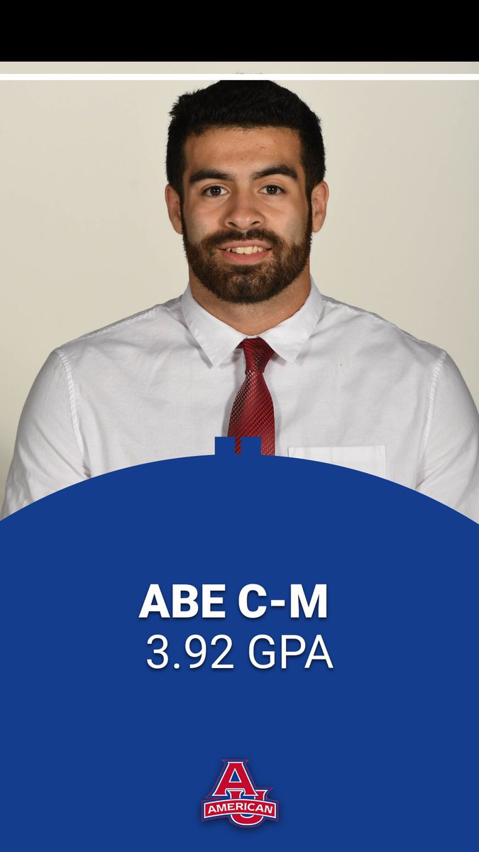 AU_Wrestling's tweet photo. Way to go, Abe! #OnandOfftheMat #AmericanMade https://t.co/1S3iKUaoE1