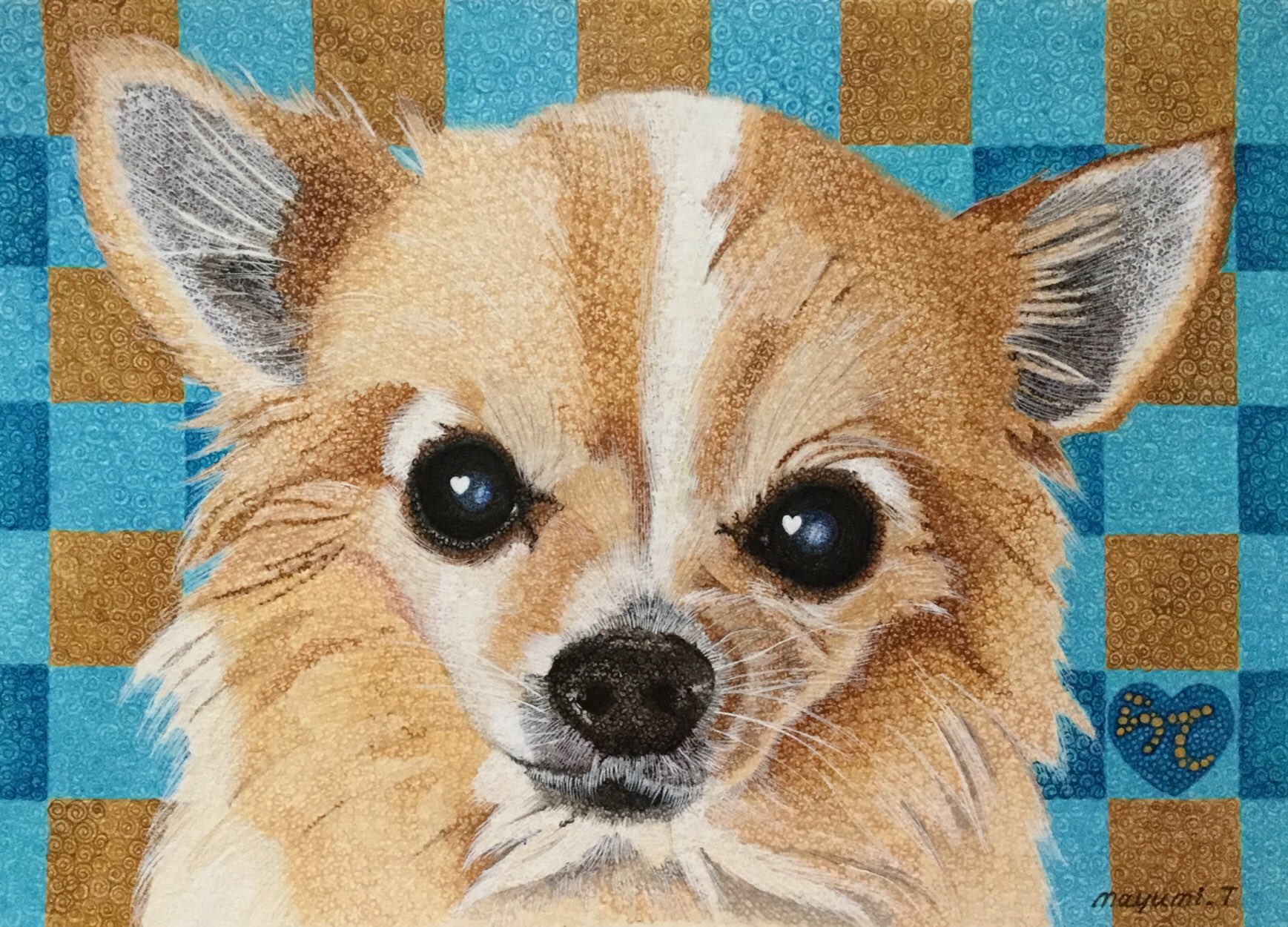 花もようアート-Mayumi. on X: 