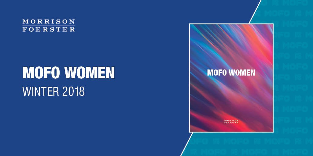 MoFoWomen's tweet photo. The firm’s commitment to women extends beyond our office walls. Download our MoFo Women brochure to read about our #probono work on behalf of women’s equal rights and access to critical health and human services: https://t.co/XtrvenSKLX #MoFoWomen https://t.co/j30BbQdMLk