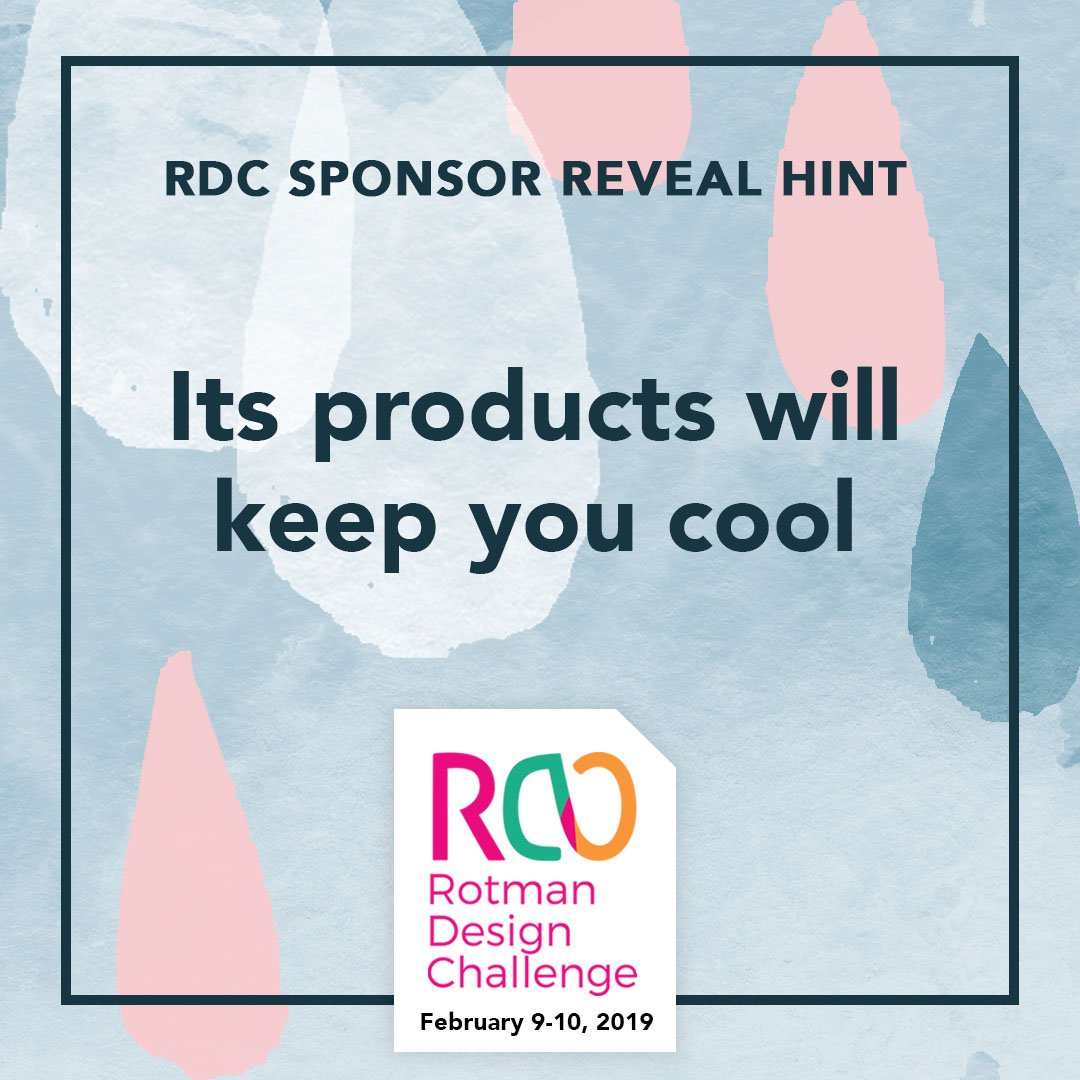 Have you submitted your team application yet? They’re due January 10th - hurry! You won’t want to miss an unforgettable #rotmandesignchallenge weekend.