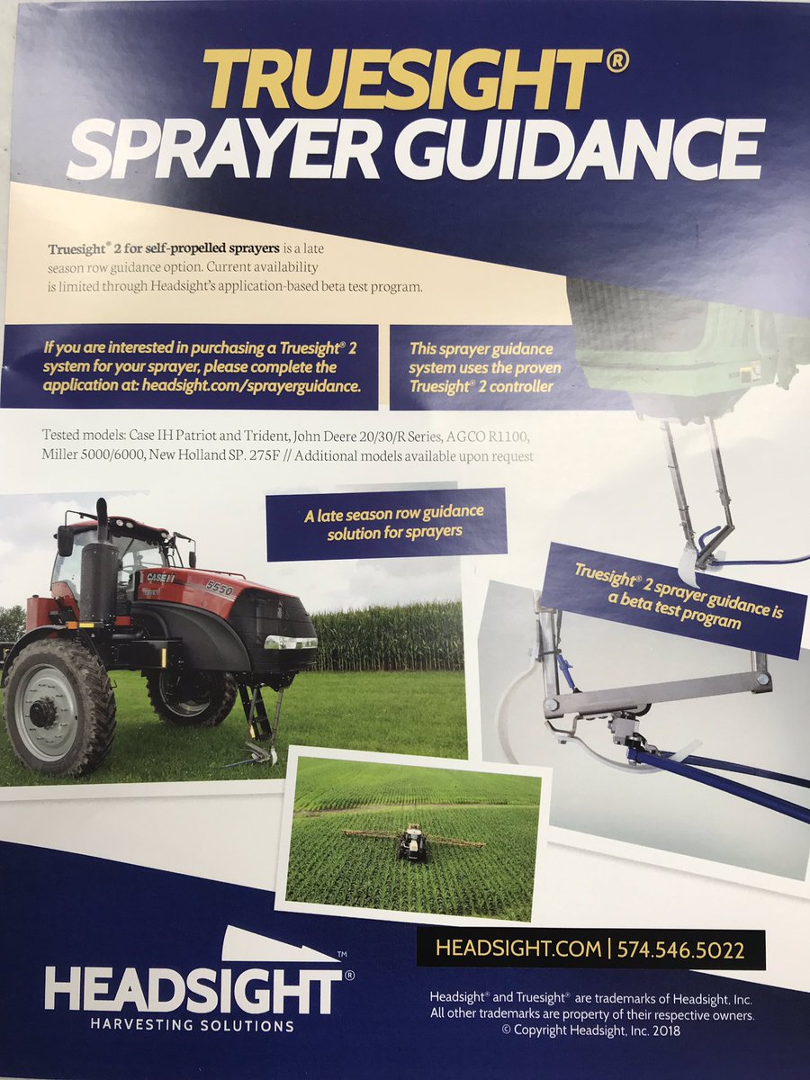 Beard_AFS's tweet photo. Make your life in the sprayer easier next year with Truesight sprayer guidance. Give us a call for a quote today. https://t.co/y9nV5aeW5z