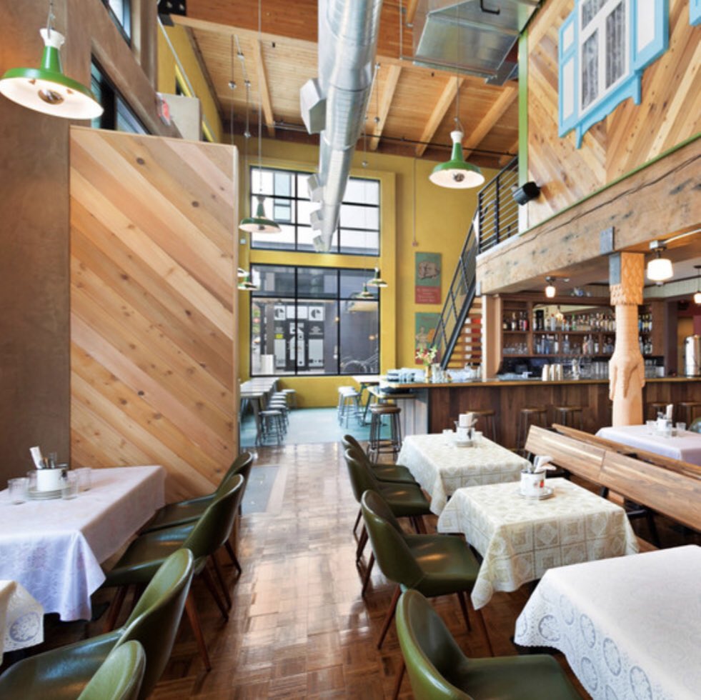 ASIDOregon's tweet photo. #featurefriday :: a restaurant designed by @emc_id to evoke the experience of eating, drinking and story-telling as the Russians do 
#asid #asidoregon #asidoregonfeature #interiordesign #russian #restaurantdesign #pnw #interiors #rugs #design #designlife #interiordesigninspo https://t.co/ychFHkLMYU