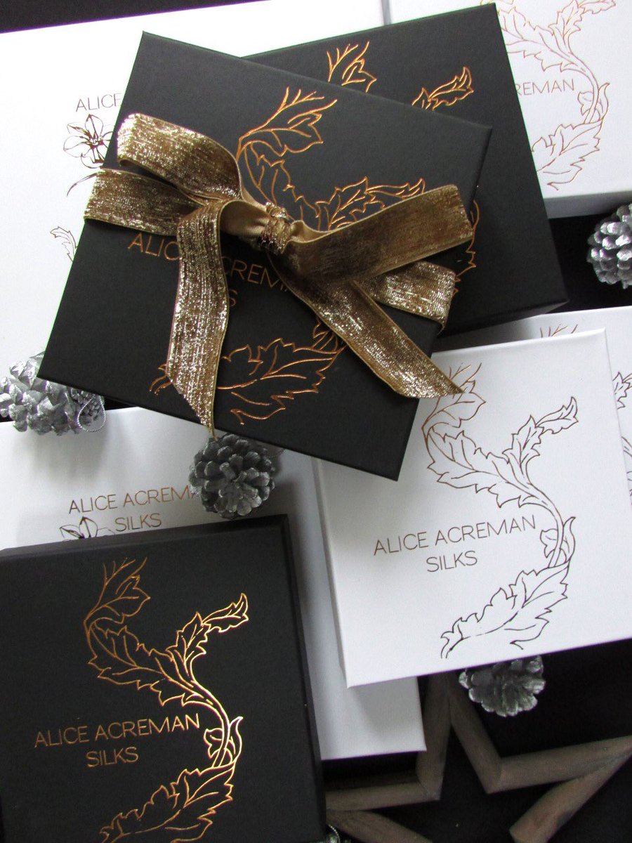 You can still use code: XMASFREE for free shipping on any items from the Alice Acreman Silks Silkshop- etsy.me/2ETgLJh