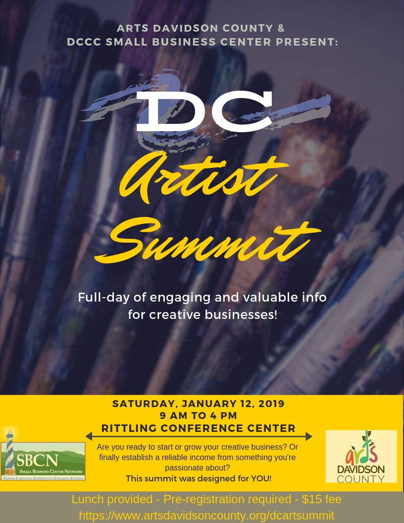 Arts Davidson County tweet media