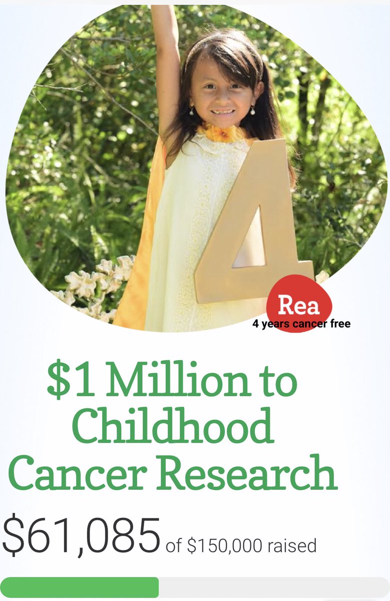 RyanNegri's tweet photo. There’s a foundation out there that has funded a cure for pediatric cancer (specifically neuroblastoma).

They are $90K short of $1M goal for 2018.

Can twitter help @beatnb reach their goal this year!? 

https://t.co/6iMlSN7tKD https://t.co/N3kyf5dcs8