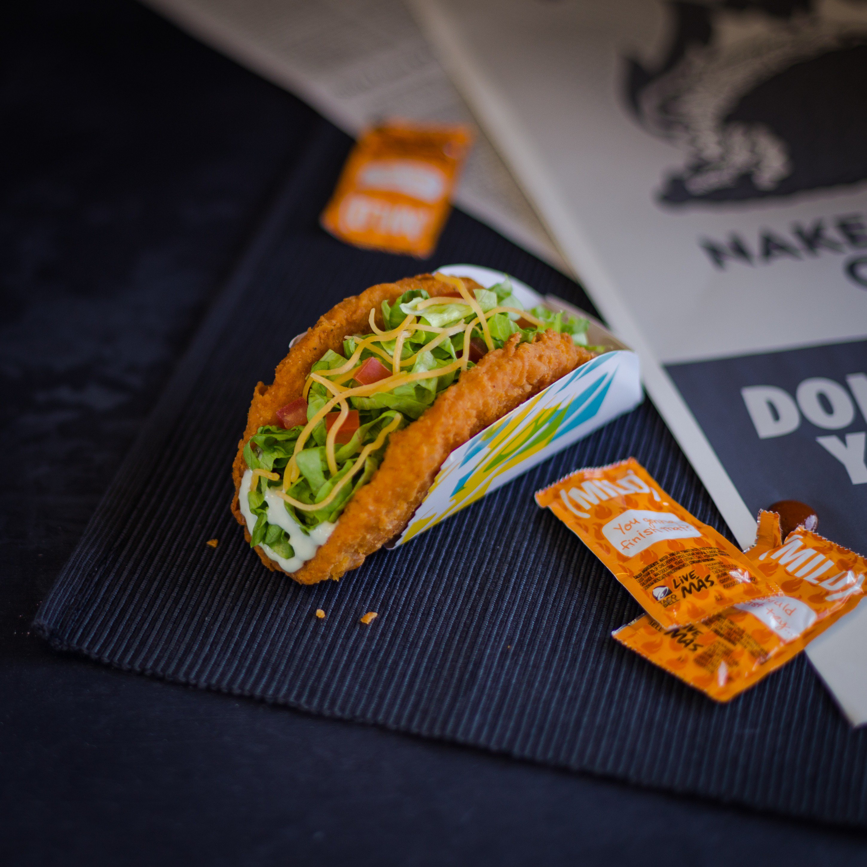 Naked chicken chalupa deals