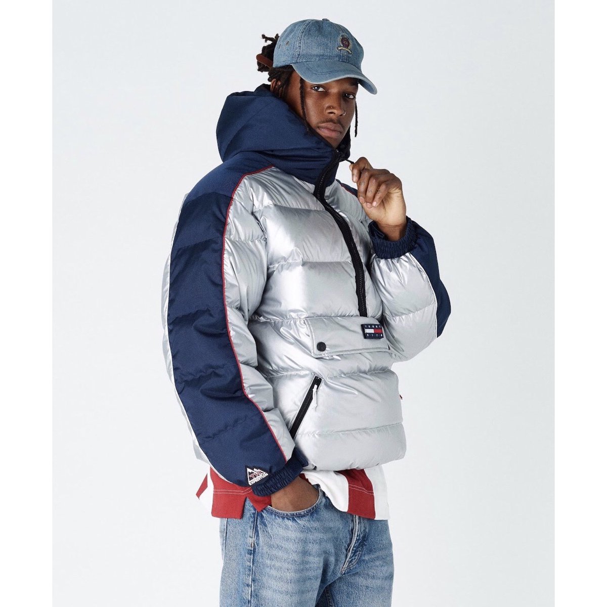 Purchase \u003e kith x tommy hilfiger puffer 