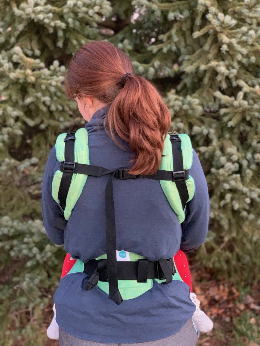 Soul Slings Traveling Carrier: Seafoam Linen AseeMa magicalchaos.wordpress.com/2018/12/28/sou…