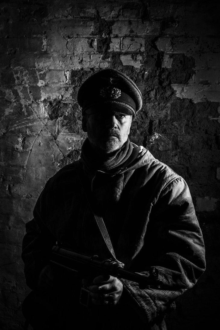 fortmovie's tweet photo. Sean Sheahan as Capt. Shafer 
 #WW2 #drama #german #Soldier #blackandwhitephotography #Dover #dropredoubt #fort #Psychological #indiefilm #ukfilm #ukindiefilm #almostthere #ww2film #mentalhealth https://t.co/KIzm1xaFkE