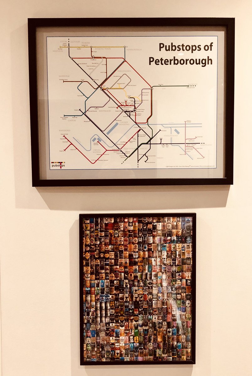 TobyWoody's tweet photo. Welcome addition to new kitchen wall thanks to two grandchildren and @pubstops https://t.co/ySuegyGkx1