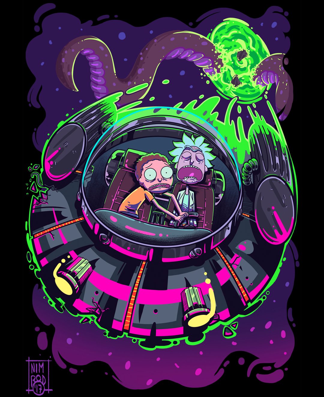 Rick and Morty on X: #fanartfriday H/T:    / X