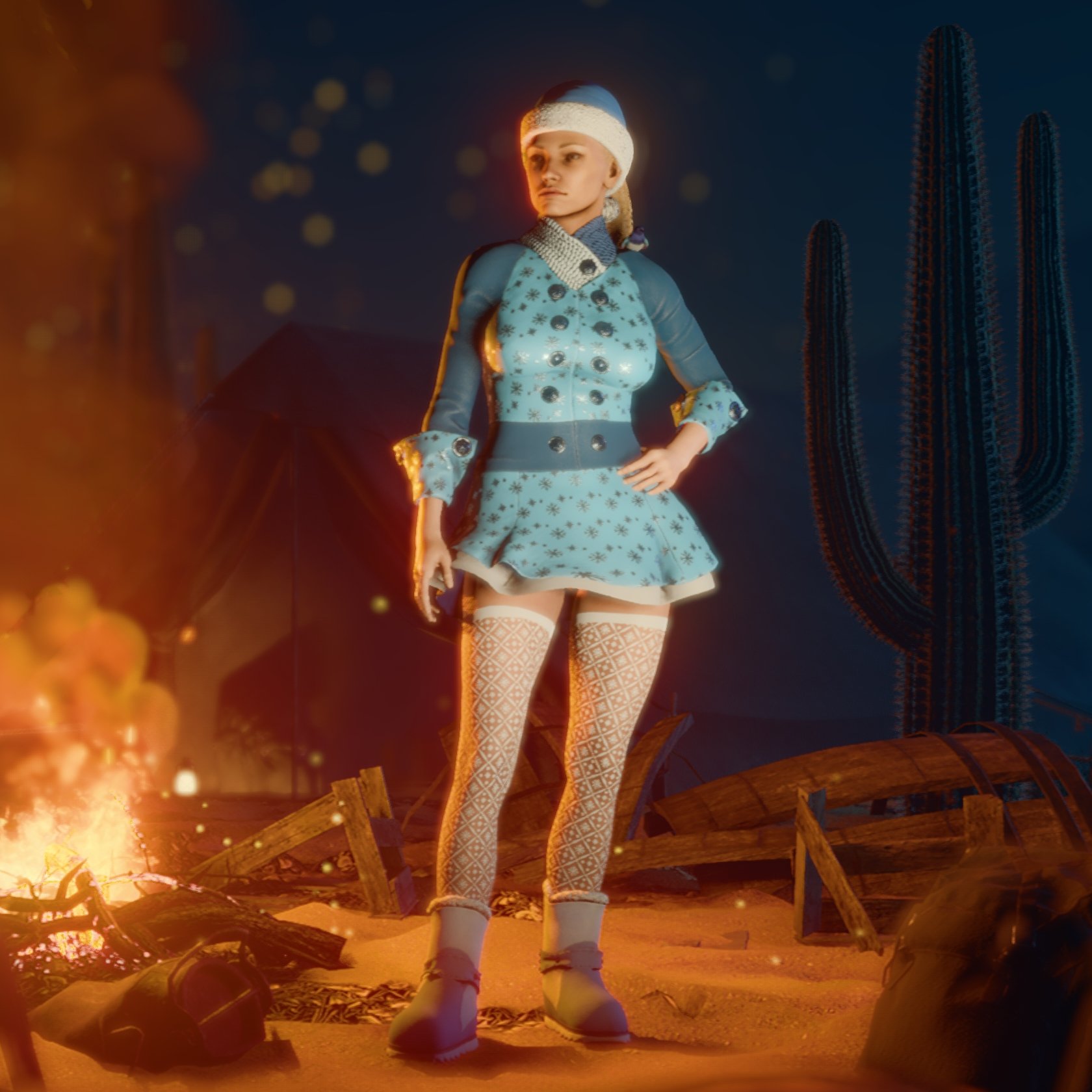 Cuisine Royale On Twitter Annie Pin Up Ashley Gets A Suit Of The Frozen Merry Christmas And A Happy New Year