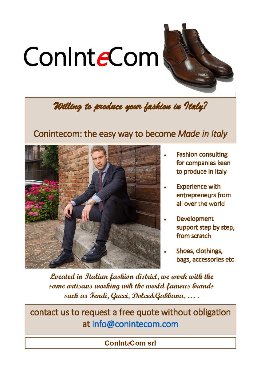 ConInteCom's tweet photo. a state-of-the-art design house and fashion manufacturing facility, a one stop place where you can go to  to get their ideas brought to life.
#madeinitaly #fashion #manufacturing  #design https://t.co/pbbpJkY2hp