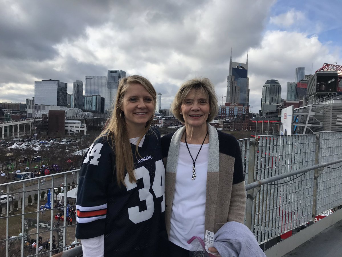 Hanging with my two favorite ladies at Music City Bowl #MusicCityBowl