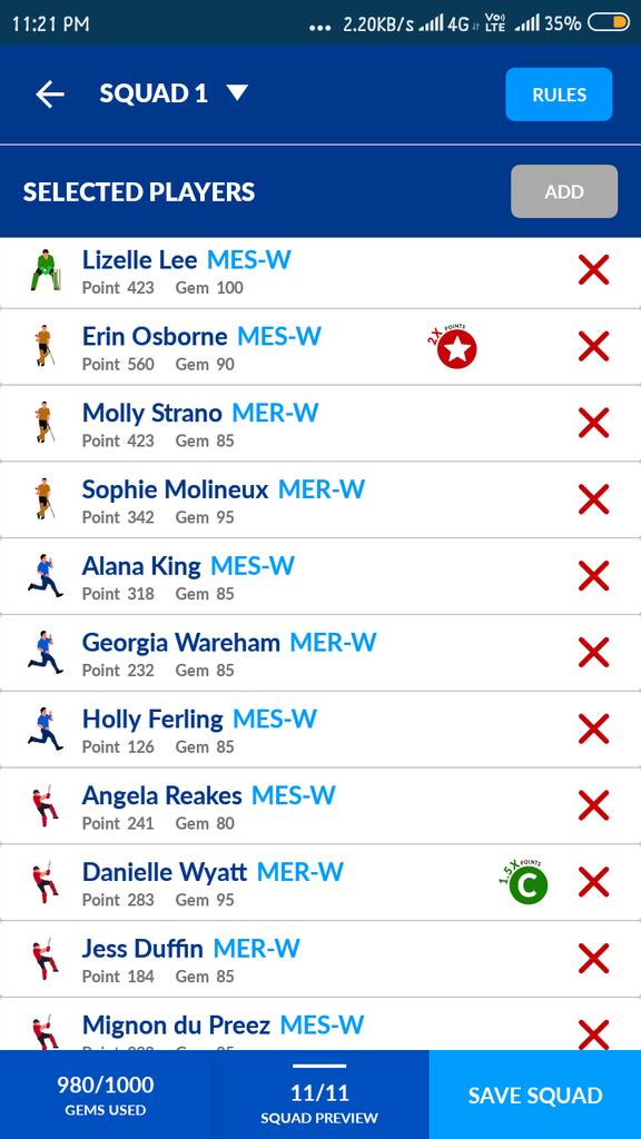PlayerzPot_FSG's tweet photo. MR-w vs MS-w 
Women's big bash League
C and VC change kr skte hai 
H2h + SL 6 to 10 to 20 Mamber
#Dream11 #Playerzpot https://t.co/z4pNs7uoPH