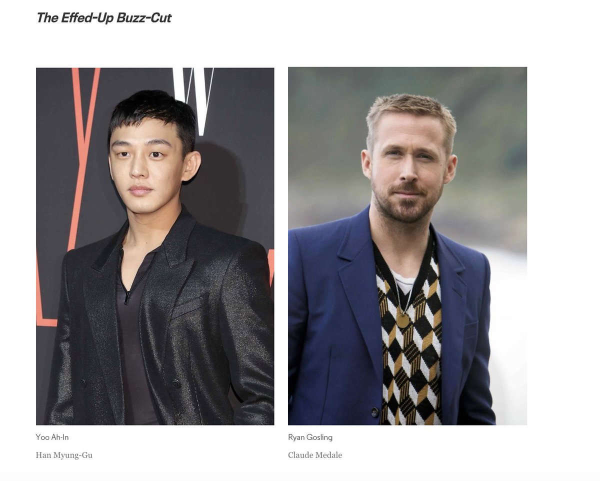 Gq Magazine On Twitter Here Are The Slightly Swervy Hairstyles