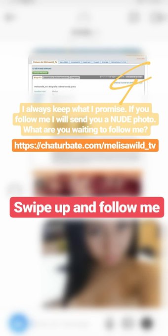 Many people are winning the nude photo. Just to follow me on my new account and send the capture. Do