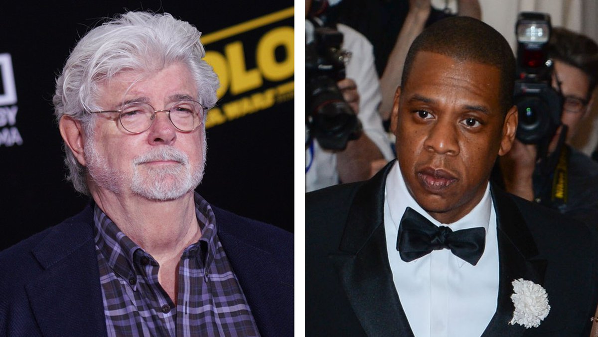 George Lucas and Jay-Z