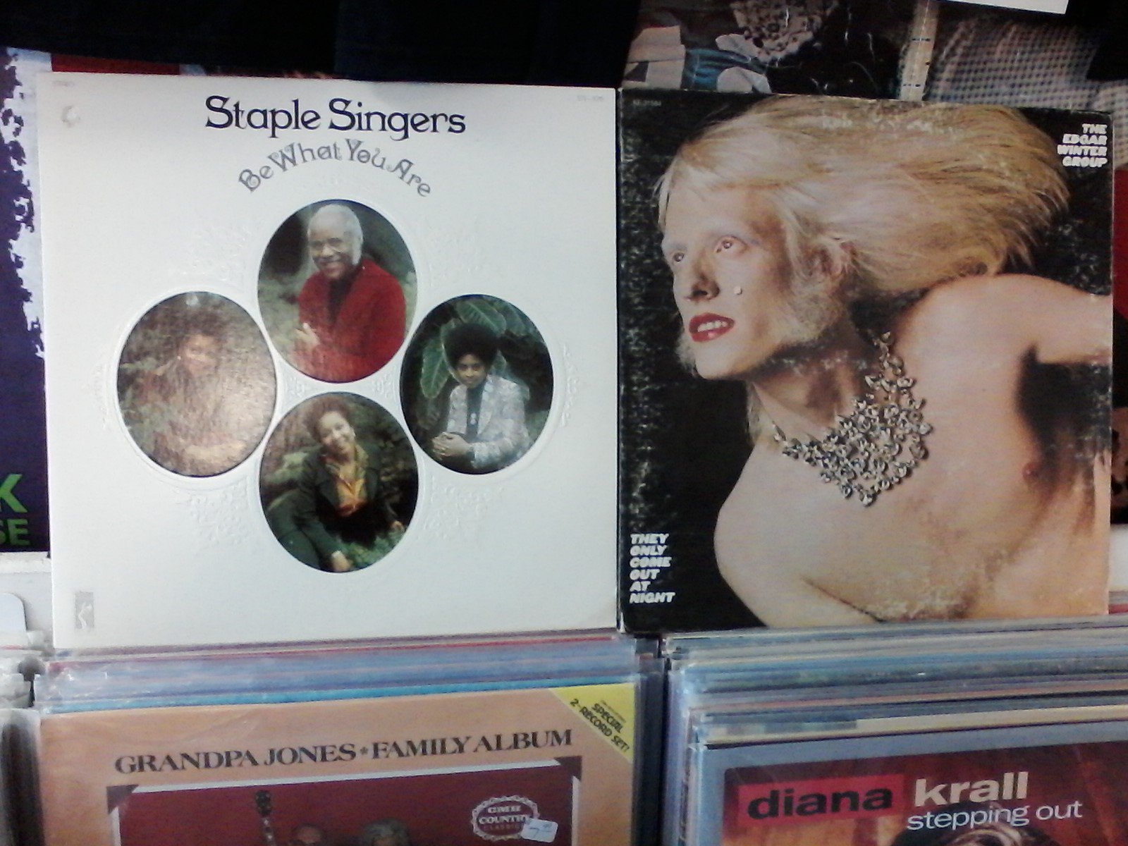 Happy Birthday to the late Pop Staples & Edgar Winter 