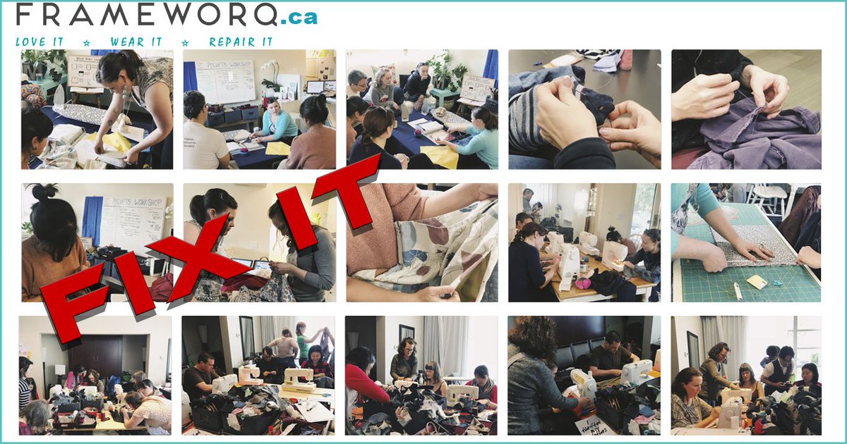 Free Clothing Fix-It event, hosted by Frameworq Sunday December 30th from 10 - 2 pm at the Mount Pleasant Public Library. Sew and save your special garment with our expert help. <a href="/frameworq/">Frameworq</a> #library #event #fixit #repair #sewing #vancouver - mailchi.mp/97a08769ccc9/o…