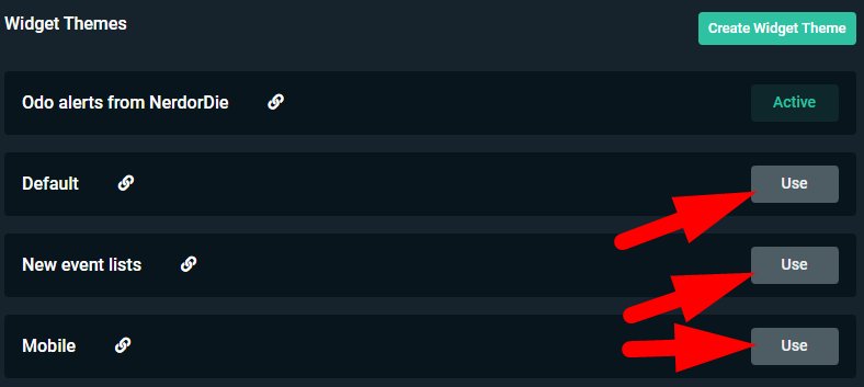 Streamlabs Auf Twitter Streamlabs Obs Always Loads The Active Theme By Default In Widget Themes You Need To Go Here Https T Co Hrcbtitj3u And Click Use On The Theme That You Want To Use