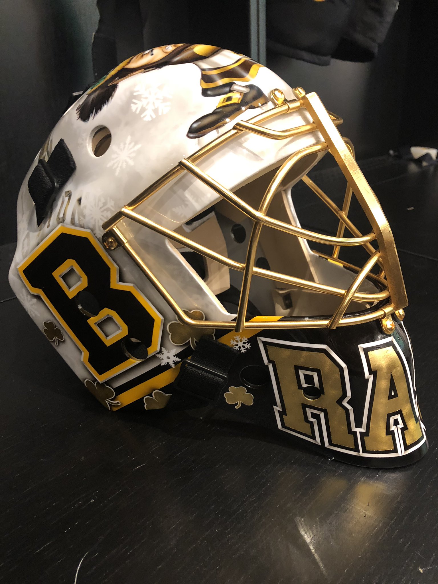 Tuukka Rask unveils special goalie mask for Winter Classic - The Boston  Globe