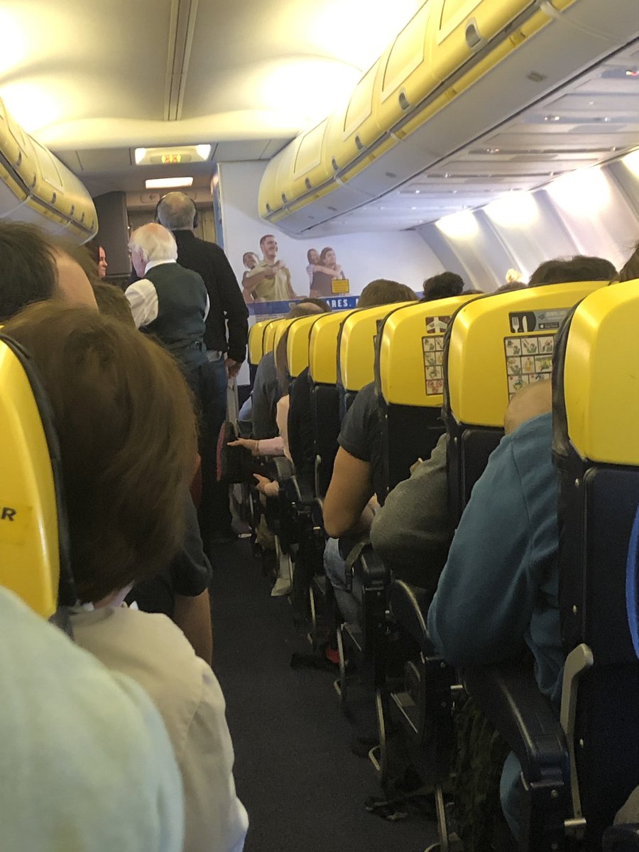 AliG's tweet image. Miggeldy does Ryanair! 🍀#MichaelDHiggins #PresidentofIreland ✈️