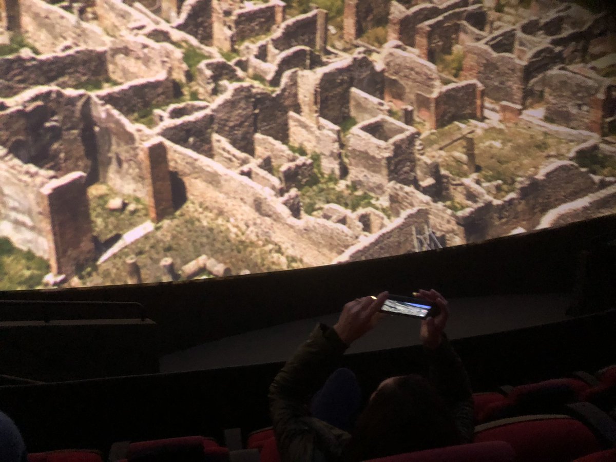 CincyCNH's tweet photo. Hey @Local12Perry, phones off in the theater.
#OMNIMAX @CincyMuseum @Local12 https://t.co/0BUIxmaUdr
