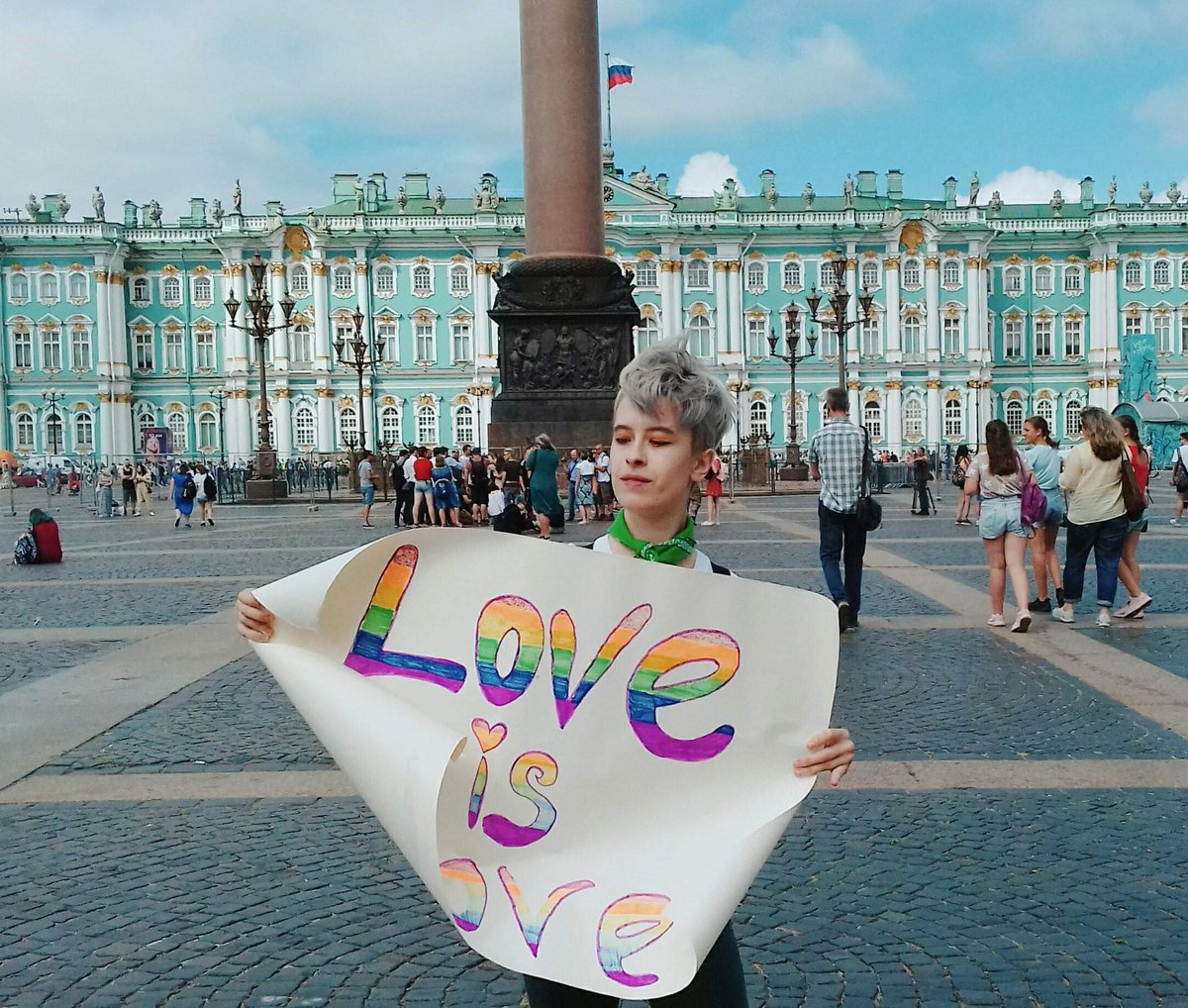 spbpride's tweet photo. Новогодние итоги сбора средств на штрафы пострадавшим участницам и участникам, задержанным полицией 4 августа на Дворцовой площади 
https://t.co/tTpPKfRlX6
https://t.co/9DdDGVpuQd
#SPbPride2018 #SPbPride #ТыМожешь #YouCan #Pride https://t.co/yBGBoAGVkD