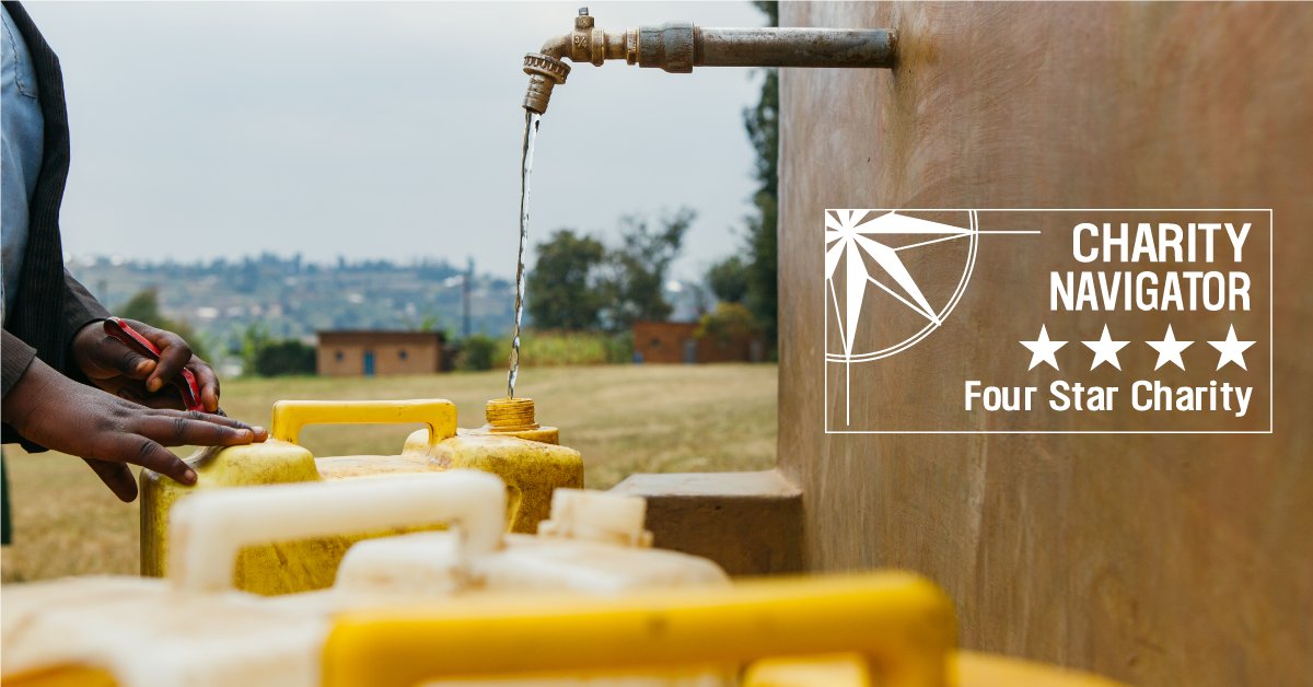 waterforpeople's tweet photo. For the 15th consecutive year, Water For People has received @CharityNav's highest possible Four Star rating, placing it in the top 1% of all charities! You can be confident that your donation is being used with the greatest of care and will have the highest possible impact. https://t.co/fNqH3Ov02U