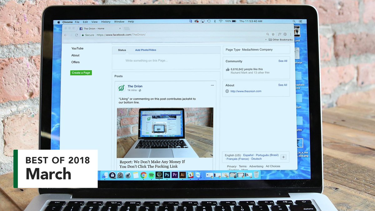 Report: We Don't Make Any Money If You Don't Click The Fucking Link trib.al/crlvJGd #OurAnnualYear2018