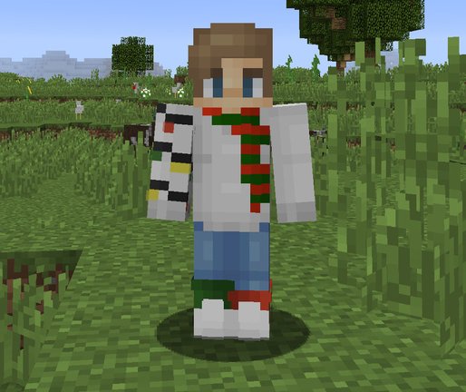 Minecraft On Twitter Tis The Season To Give Your Minecraft Skin