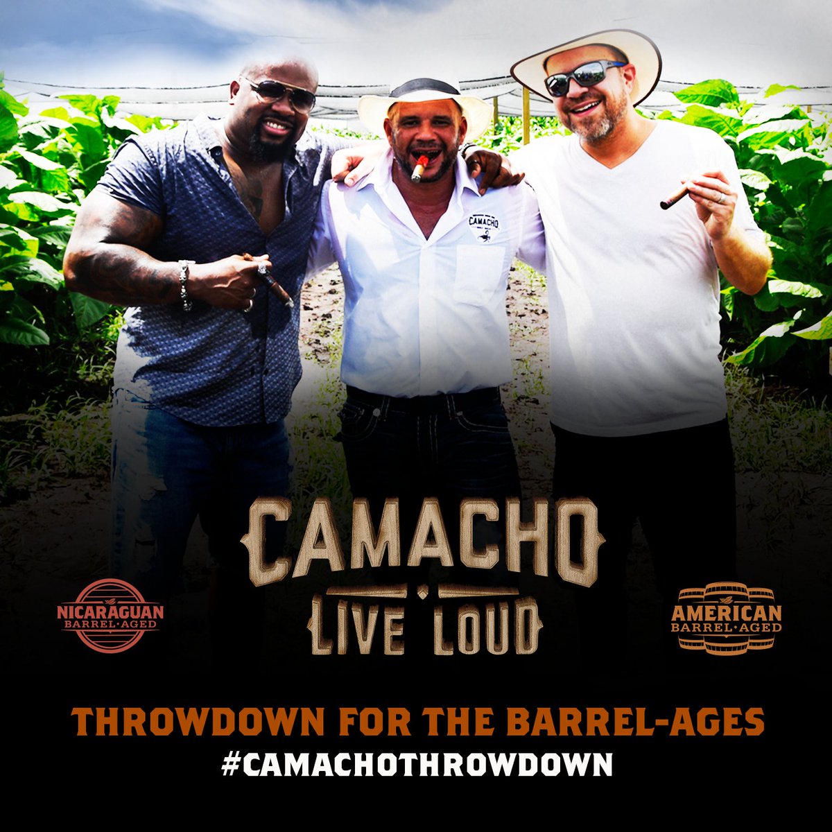 Both sides were victorious in the ultimate barrel-aged throwdown. Light’em up boys! It’s time to celebrate. @chefdavidrose @arrivedrinkeat
#BattleOfTheBarrels #CamachoRumBarrel #CamachoBourbonBarrel #CamachoLiveLoud #CamachoTeamBourbon