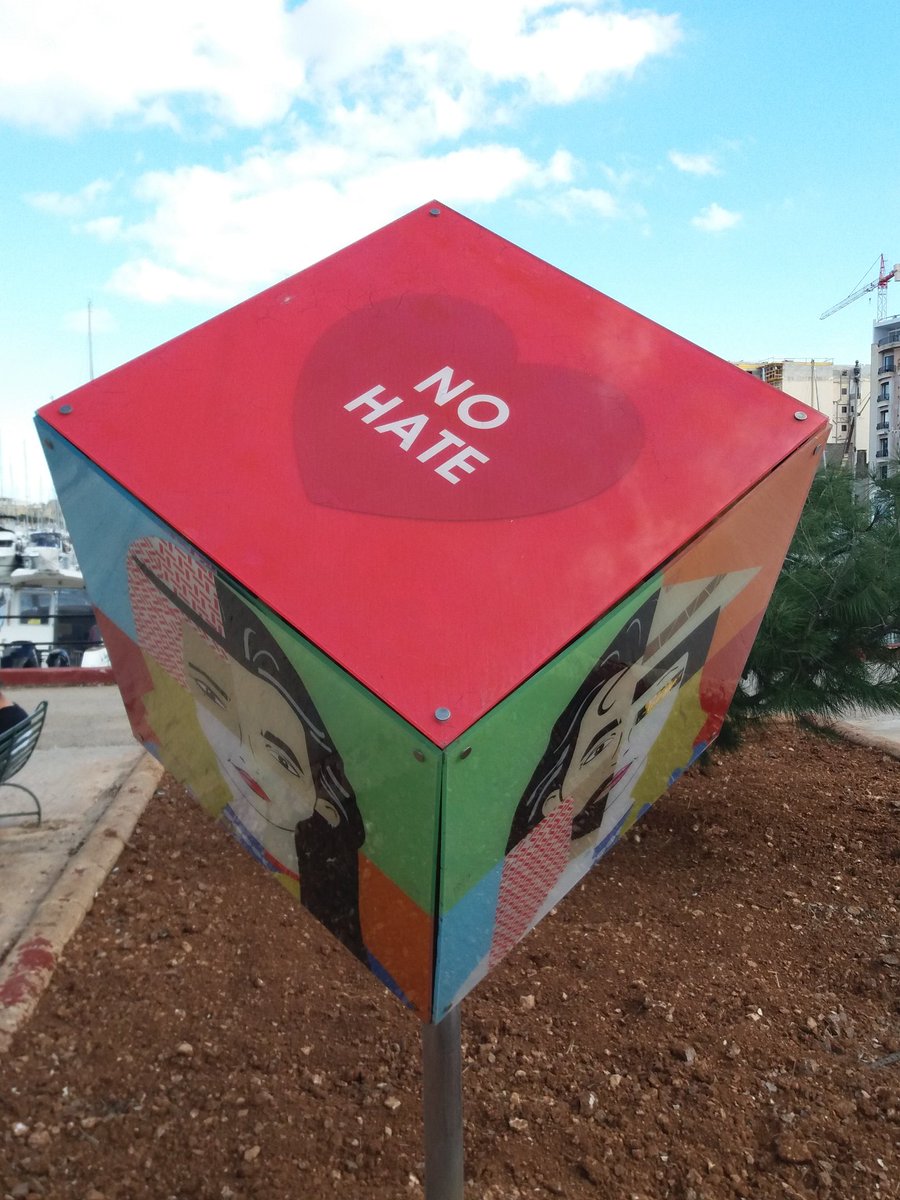 AFBSUK's tweet photo. #letsspreadthelove. #mindfulness #Buddhism #nohate #Malta https://t.co/dyMGW4xpCJ