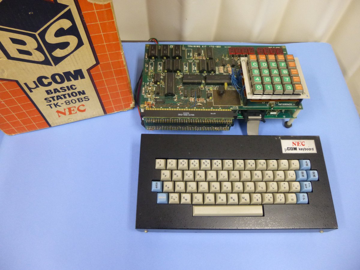 NEC μCOM Basic Station TK-80BS NEC μCOM Basic Station TK-80BS - メルカリ