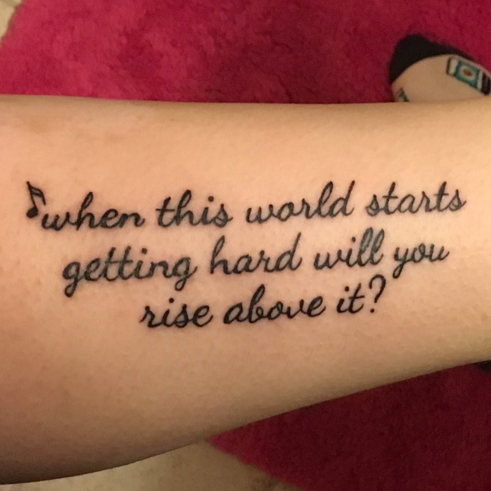 lowway's tweet photo. @andygrammer one of my all-time favorite tours! saw it 3 times. the best part was showing you my The Pocket tattoo, both in Hampton Beach, and when you handed out donuts in Boston at the Pru. thanks for all the memories and happiness. :) #THEGOODPARTSTOUR #THEGOODPARTS https://t.co/Sah7XHZmvw