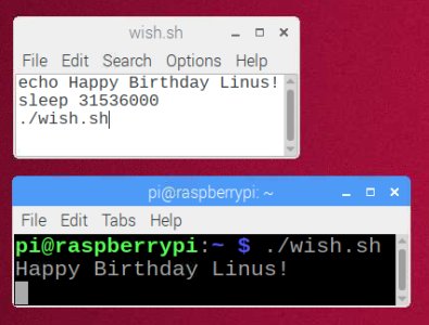 Happy Birthday (in your way)! Thanks for making it Open Source!
Linus Torvalds 