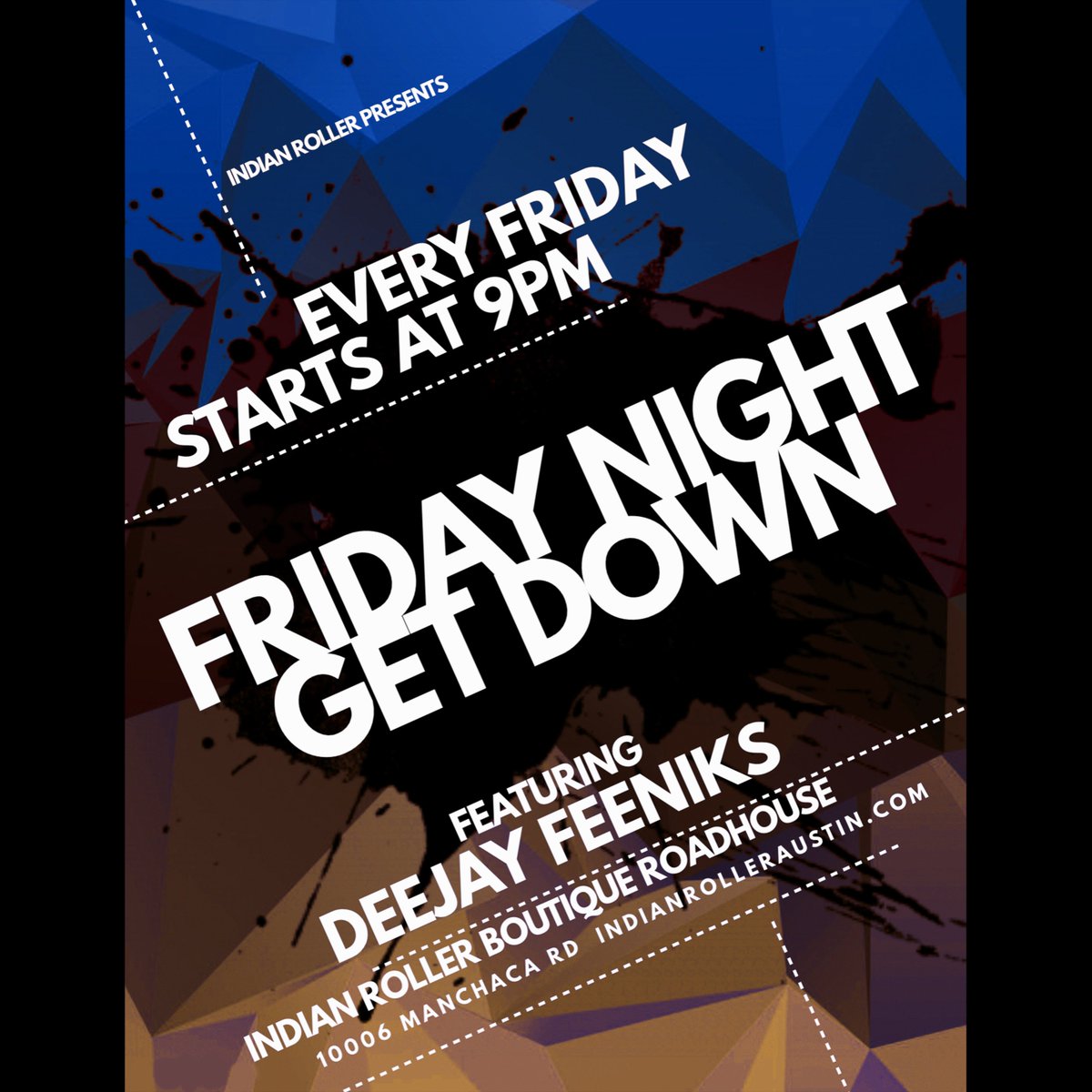 indianrolleratx's tweet image. Tonight is the last Friday Night Get Down w/ Deejay Feeniks of 2018! This party has been going strong for some time &amp;amp; Feeniks kills it every Friday. Old school, new school, dance, Hip-Hop, funk &amp;amp; more. No Cover. 21+. Feeniks begins at 9pm. #openformatdjs #livedj #soutaustin