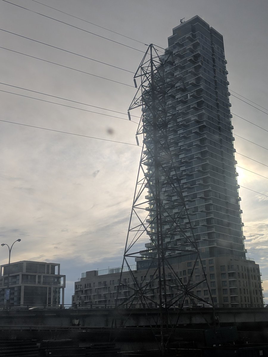 TrippliKit's tweet photo. We've reached the hideous waterfront condos, so we must nearly be at Union Station #TrainKit https://t.co/APuvS3U4Ww